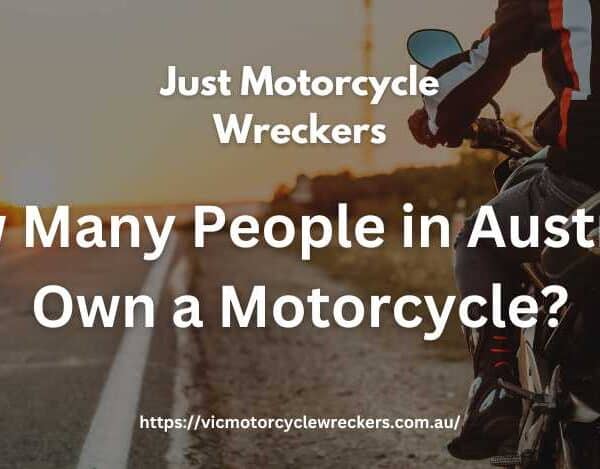 How Many People In Australia Own A Motorcycle