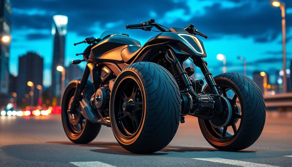 Double Darkside Motorcycle