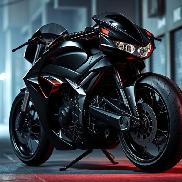 What is a black widow motorcycle?