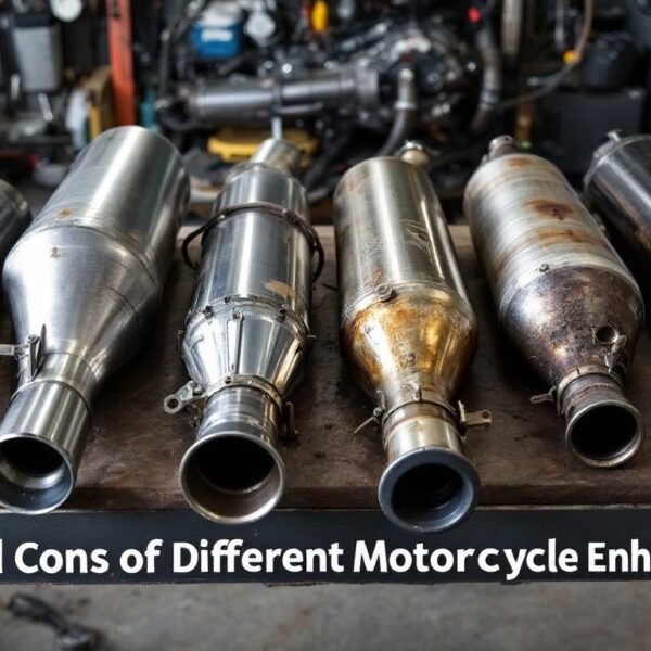 pros and cons of different motorcycle exhaust types 317576374