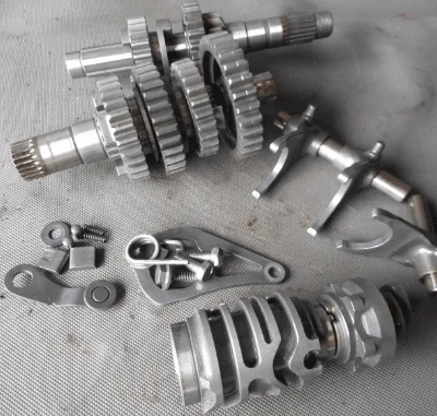 HONDA CRF250 TRANSMISSION & SHIFT ASSEMBLY HONDA C R F 250 2007 07 used motorcycle parts Vic Motorcycle Wreckers